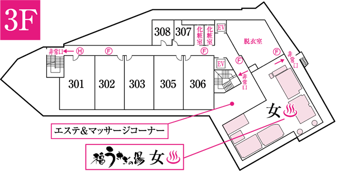 平面図: 3F