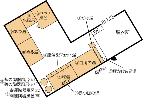 平面図 浴室